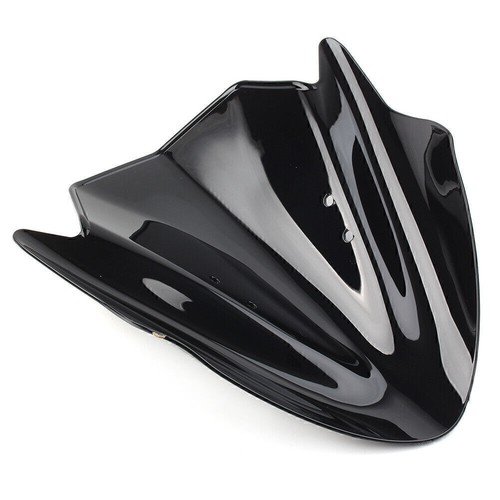 Parabrisas de moto negro para Kawasaki ER-6N ER6N 2012-2016 - Imagen 7 de 9