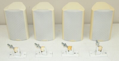 4- Vtg OPTIMUS ''Home Theater Satellite Speakers'' #PRO-LS1 with WALL BRACKETS!