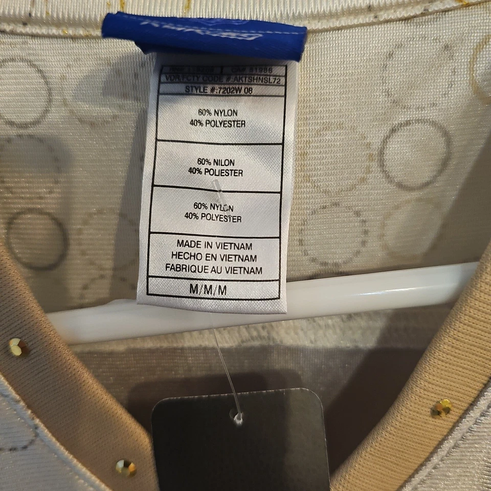 Reebok женщин NFL Cleveland Browns Anderson 3 серебро и золото Джерси размер M новый - Изображение 3 из 4