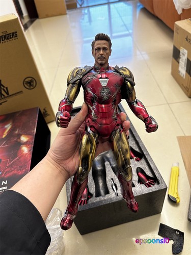 HotToys 1/6 MMS543D33 Avengers Endgame Iron Man Mark MK85 Battle Damage BN Stock - Picture 11 of 24