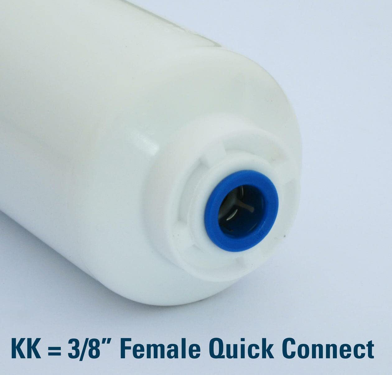 Omnipure K5640-KK Coconut Shell Carbon Inline - 12" x 2.5" Filter with 3/8" Q...