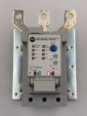 592-EC2ED Ser C E3 Plus 600V 18-90A  Overload Protection Relay Used