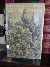 Men of Athens_Olivia Coolidge_HCDJ_1st Edition_1962_Ex-library_Very Good