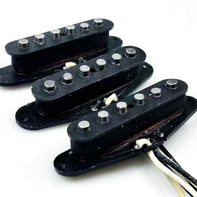 Electric Guitar Alnico 5 80's Style Hot Texas Blues Pickup Set SSS Handwound