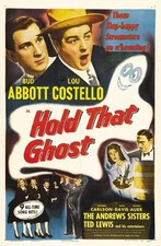BUD ABBOTT LOU COSTELLO Hold That Ghost MOVIE POSTER 27x40 B 1941 Andrew Sisters