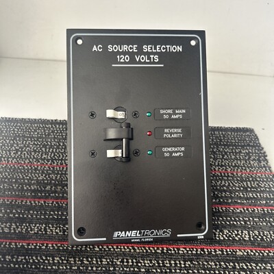 Paneltronics AC Source Selection Panel for 120V systems 2309