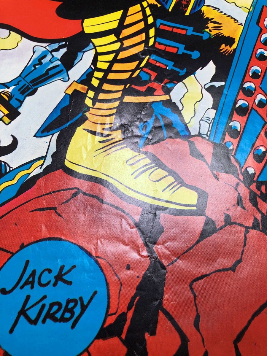 THOR Marvelmania Poster JACK KIRBY Vintage MARVEL 1970 Very Rare