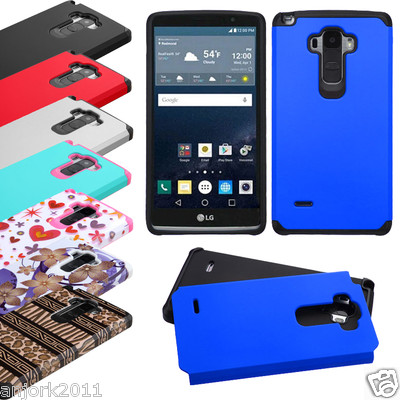 for LG G Stylo LS770 Vista H740 Hybrid Slim Fit Dual Layer Cover Fusion  Case