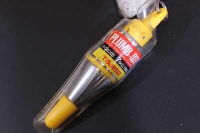 TAJIMA Plumb Bob - 7 oz (200g) Plumb-Rite with Quick-Stabilizing Cap