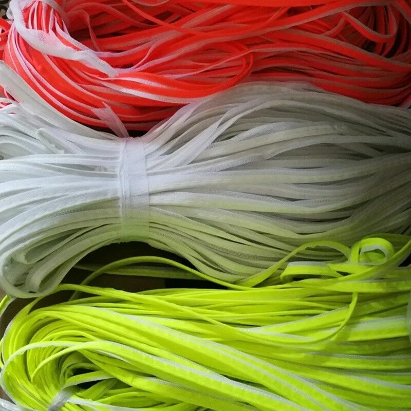 5m Reflektierend Beutel Stoff Streifen Rand Gewebe Nähen On Warnung Faser Safety - Bild 4 von 4