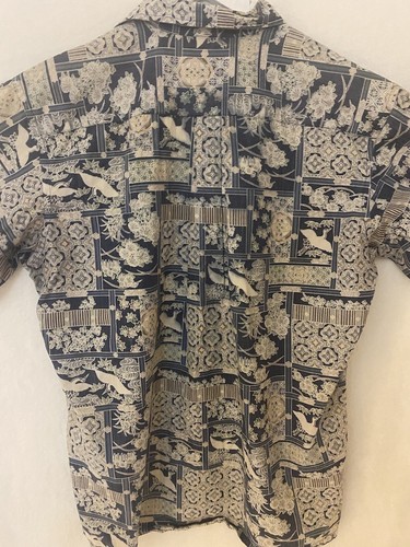 vintage hawaiian aloha shirt Ono  XL 100% cotton w/great quality w/Free shipping - Picture 7 of 10