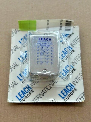 1 Stück F670-2144 Leach Relay / Relais: RAILWAY RELAY, 6 PDT / 1 AMP / 72VDC