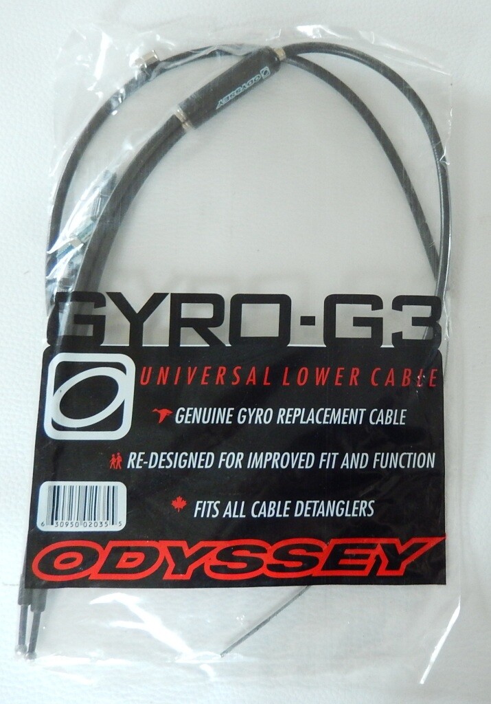 Câble Gyro Odyssey GYRO-G3 Pour BMX - Câble Inférieur Universel, Neuf D'origine