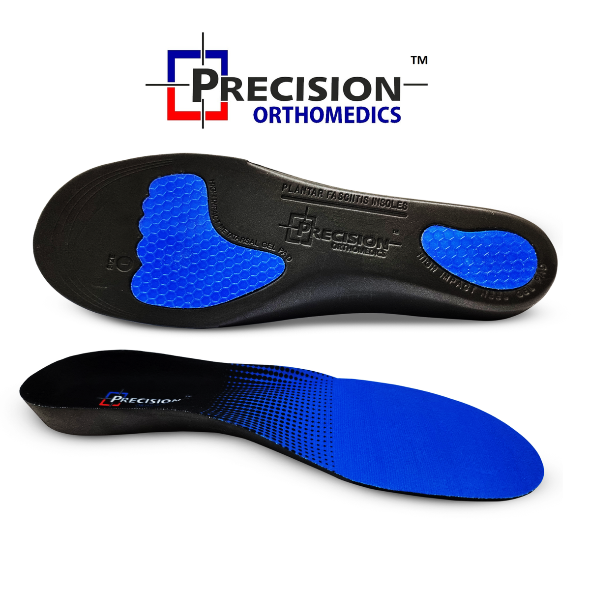Orthotic Insoles for Arch Support Plantar Fasciitis Flat Feet Back