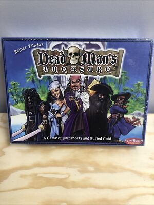 Dead Man's Treasure Pirate Board Game 2006 Playroom Entertainment
