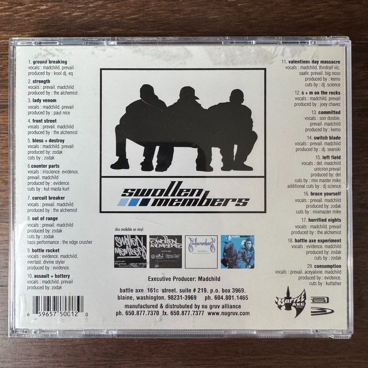 レコード　Swollen Members - Bless and Destroy s-l400.jpg