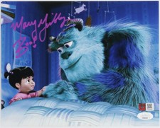 Monsters, Inc. Mary Gibbs Inscribed Boo! Autograph 8"x10" Signed Photo JSA