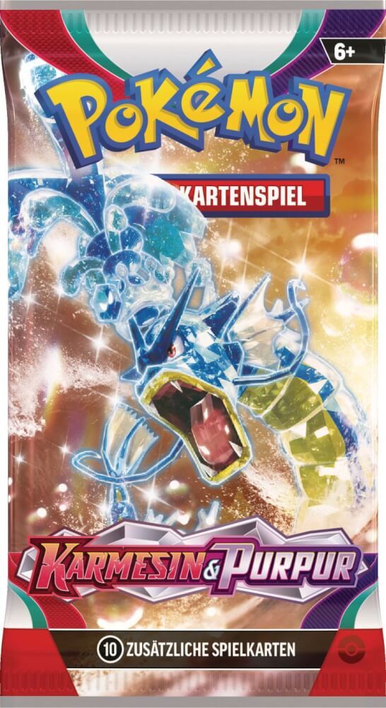 Pokémon-sammelkartenspiel: Boosterpack Karmesin & Purpur