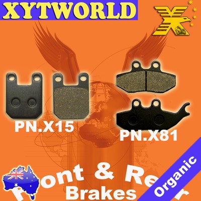 FRONT REAR Brake Pads for DAELIM ST 125 2003