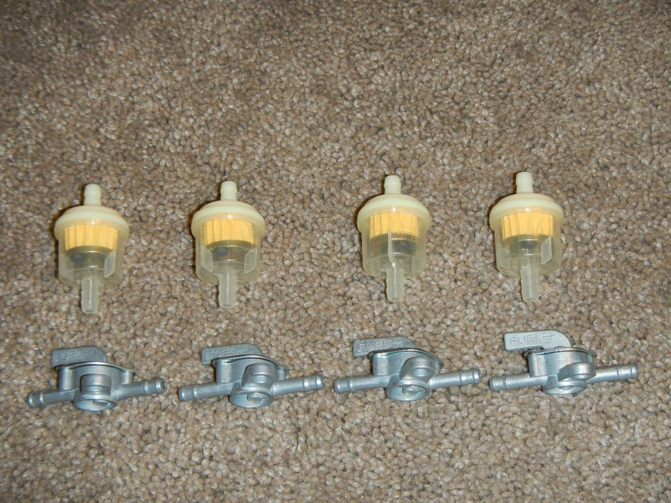 AFTERMARKET FUEL VALVE PETCOCK FRAME MOUNT FILTER #4 Maico Rokon Ducati Penton - Image 3 of 4