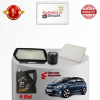 Wartungsset Filter Und ÖL Kia Venga 1.4 16V 66KW 90PS 2012