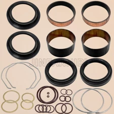 Fork Bushing Dust Oil Seal Rebuild Kit for Yamaha YZ125 YZ250 YZ400 YZ426 YZ450