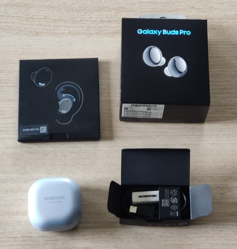 SAMSUNG Galaxy Buds Pro Kopfhörer Silber / Silver (SM-R190)