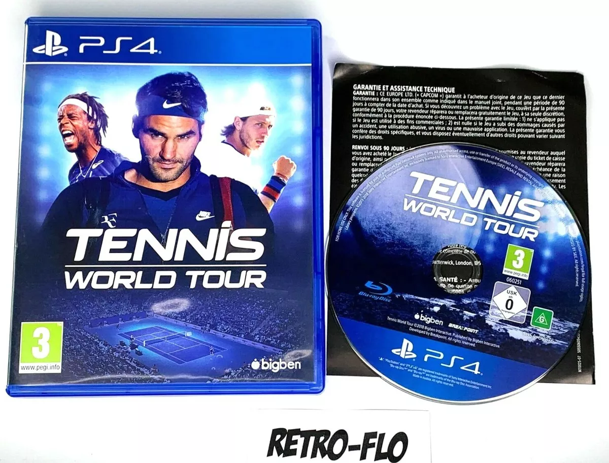 Tennis World Tour - Game PS4 sony PLAYSTATION 4 - Mint