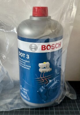 1L / 1000ml orig. BOSCH DOT 3 BREMSFLÜSSIGKEIT BRAKE FLUID PKW AUTO KFZ *NEU!*