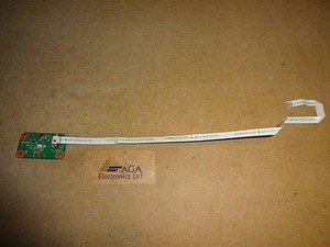 Ergo Clevo Co. W76C Laptop Power Button Board & Flachbandkabel. 6-71-M74SS-D03