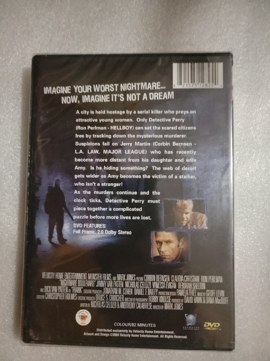 Nightmare Boulevard (DVD, 2004) FACTORY SEALED B5 B6 | eBay