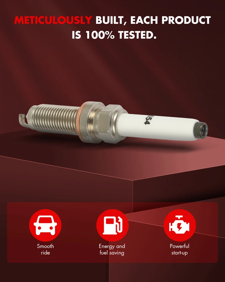 Pack 4 bujías de iridio para Mercedes-Benz B250 CLA250 2014-2019 2,0 L l4 Foto 2 de 4