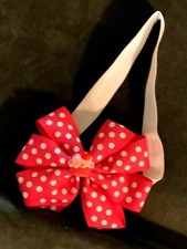 Polka Dot Headband Bow for babies