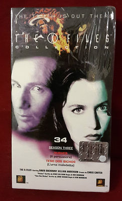 CS18 FILM VHS THE X FILES COLLECTION N.34 SEASON THREE - SIGILLATO