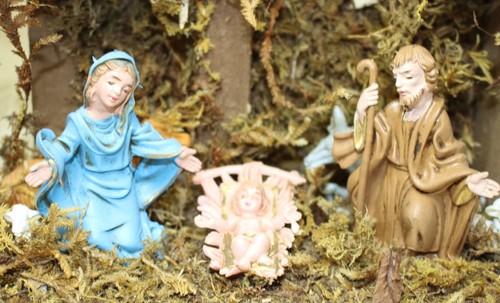 Vintage Italy Christmas Nativity Manger Scene - Picture 3 of 6