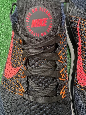 Nike Free RN Flyknit Black Flash Crimson Orange Peel 942838 Nike Free RN Flyknit Black Flash Crimson Orange Peel 942838