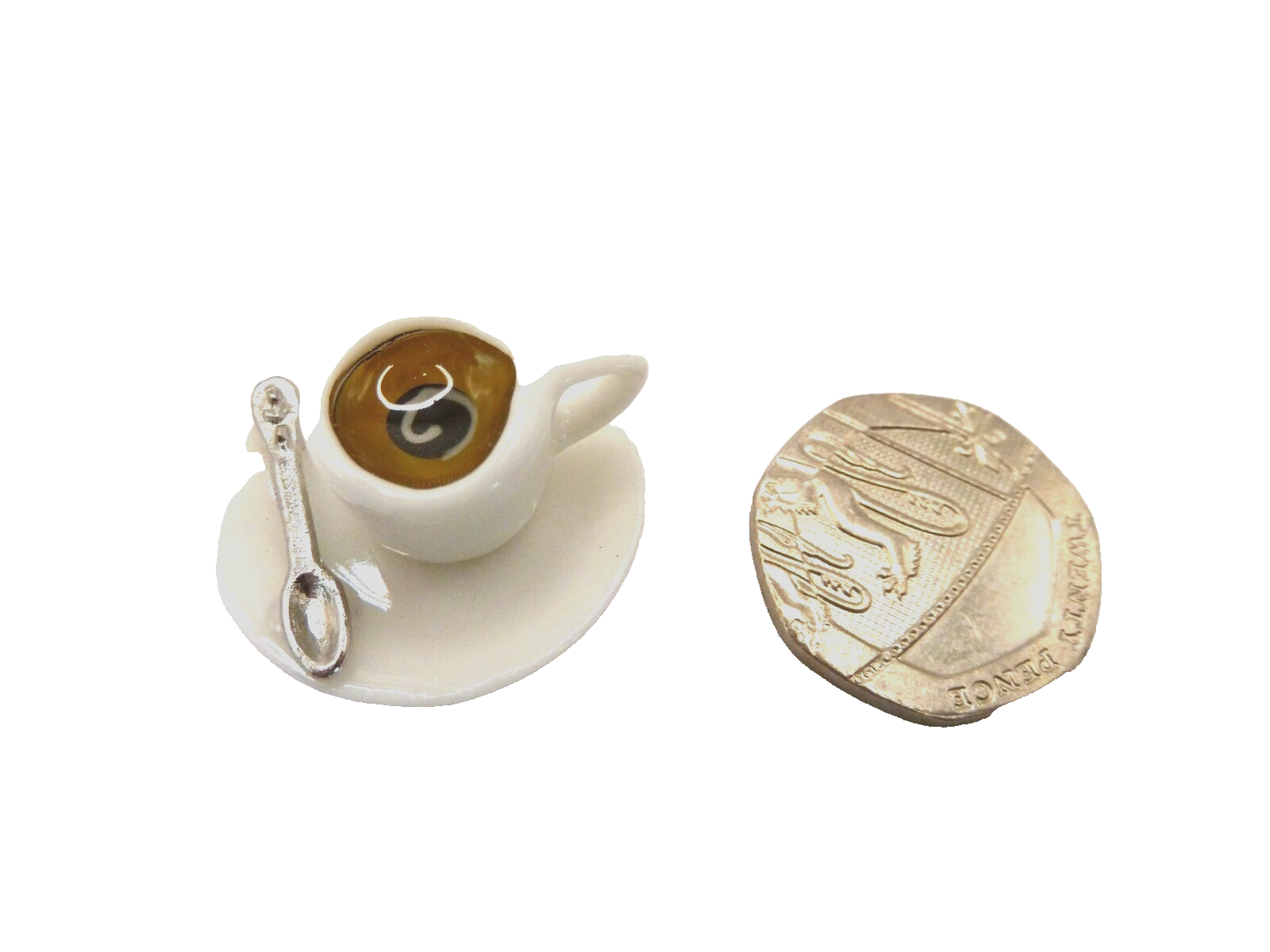 Dolls House Drink Cup of Espresso Kitchen Dining Café Miniature 1:12th Scale