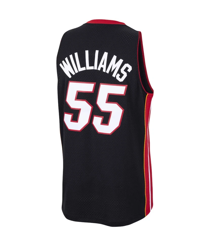 Camiseta para hombre Mitchell & Ness NBA Swingman Road Heat 05 Jason Williams Foto 3 de 3