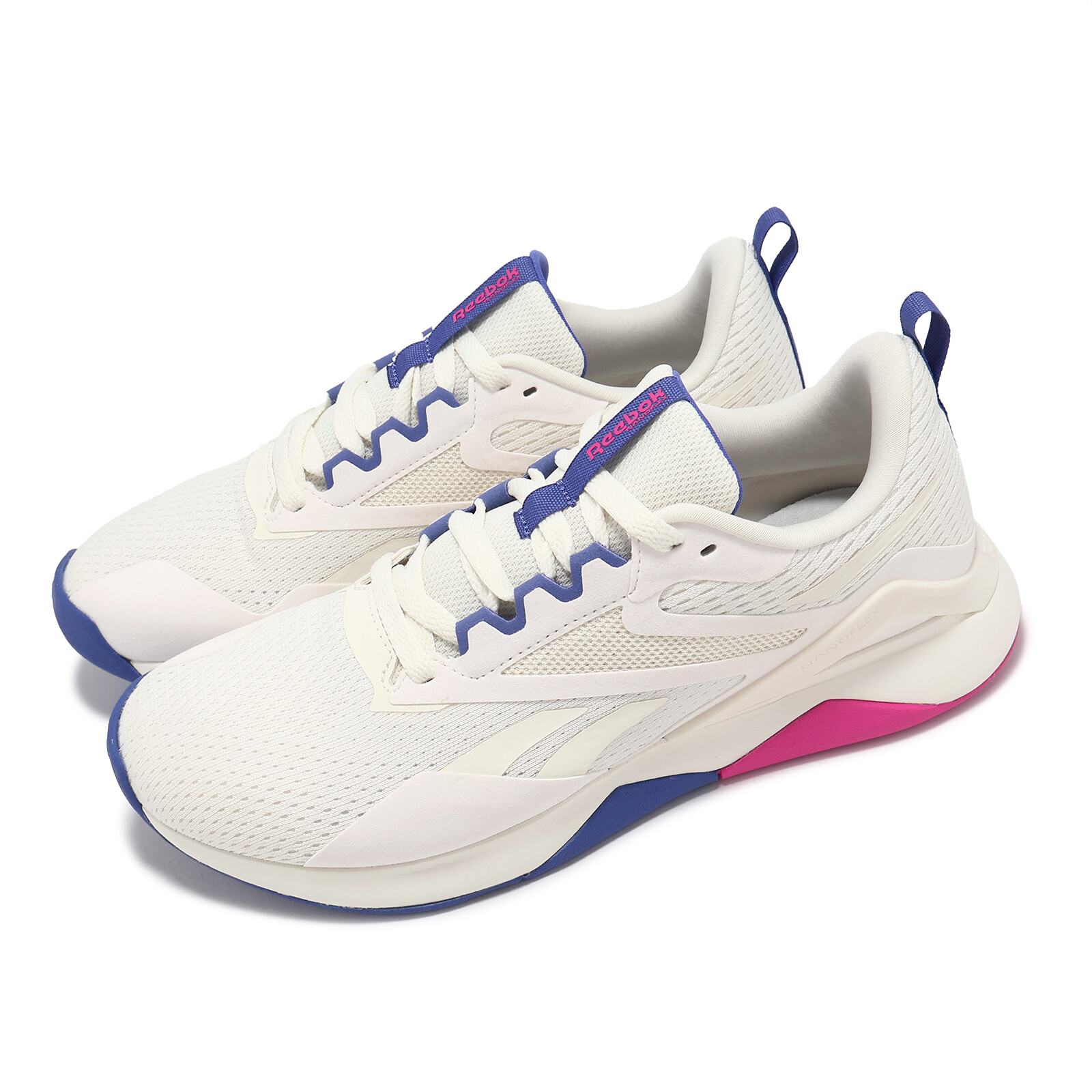 Женские кроссовки для кроссовых тренировок Reebok Nanoflex TR 2 Chalk Stepur Laspi 100074543