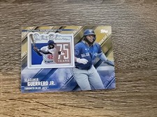 Parche dorado Vladimir Guerrero Jr. 2022 Topps Jackie Robinson/50 SEP-VGJ