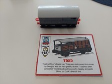 THOMAS THE TANK TOAD THE BRAKE VAN WITH COLLECTOR CARD