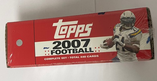 2007 Topps Football Factory Set 440 Card Hobby Sealed Set - Picture 2 of 5