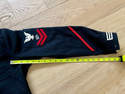 Vintage US Naval Clothing Factory Navy Cracker Jack Top Adult XS or Youth XL - Picture 10 of 14