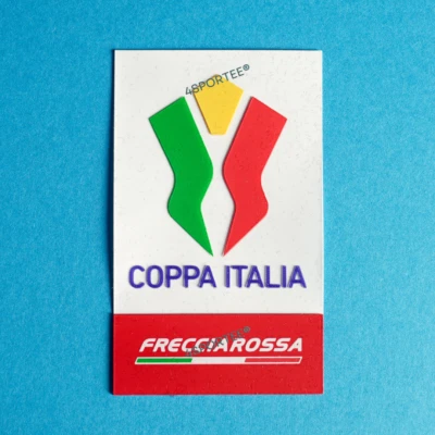 ORIGINAL TOPPA PATCH STILSCREEN OFFICIAL COPPA ITALIA 2024/2025 ON SALE IRON ON