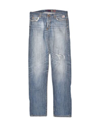 ROY ROGERS Mens Straight Jeans W31 L34 Blue Cotto… - image 1