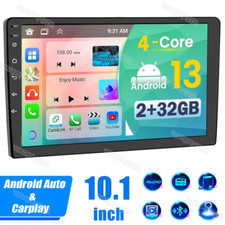 10inch CarPlay Android 13 Double 2 Din GPS Navi WiFi BT SWC SWC Car Stereo Radio