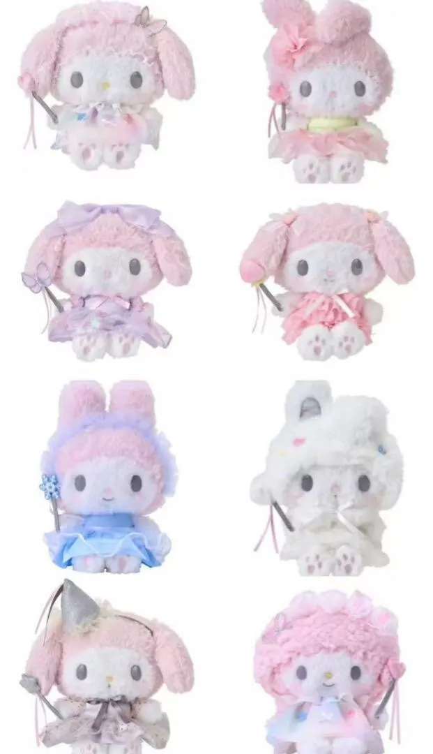 ぬいぐるみ Sanrio My Melody Plush Doll Set SANRIO My Melody Plush Doll 50th Anniversary Complete set of 8 New