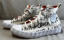 Converse All Star Chuck Taylor NOT A CHUCK High Tops Kids 4 Orange Lining Sole