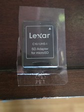 Lexar Micro SD Adapter C10 UHS-I High-Speed Memory Card Adapter Micro SDXC SDHC