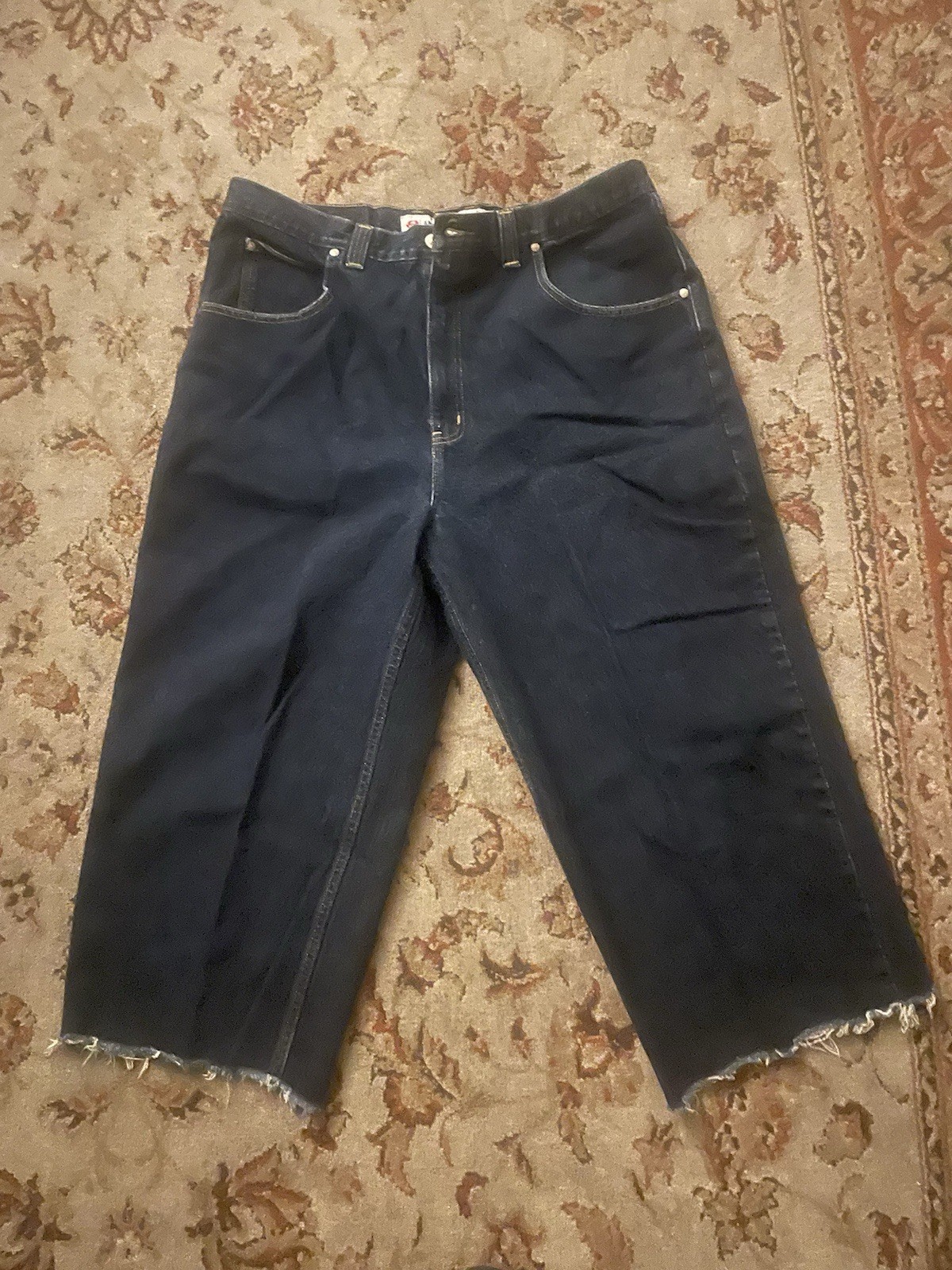 Vintage Beyond Baggy Anchor Blue Jeans